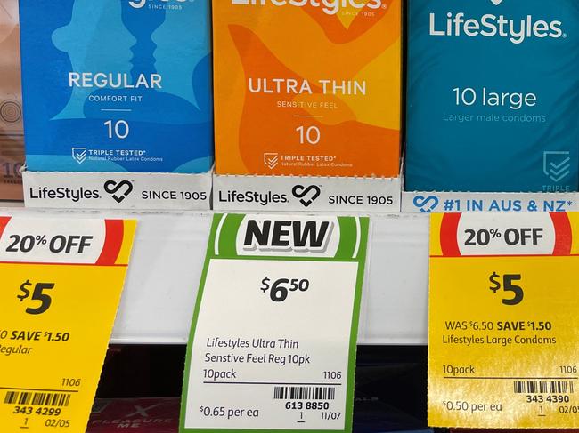 LifeStyles condoms changes packaging to teach sexual consent. Picture: Supplied/news.com.au