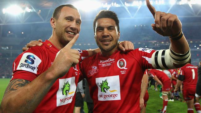 Digby Ioane won the 2011 Super Rugby Grand Final as a Reds’ star an now faces his old side in his first outing for new club Crusaders.