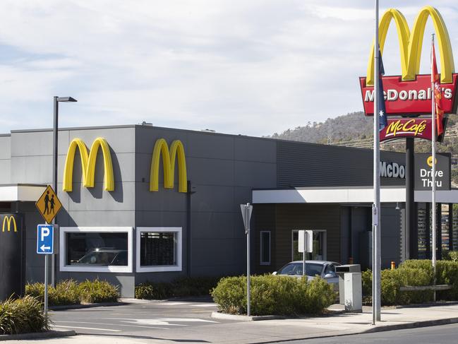 McDonalds, New Norfolk. Picture: Chris Kidd