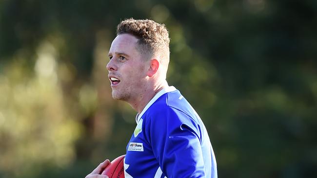 Tom Gleeson in action. Picture: Steve Tanner