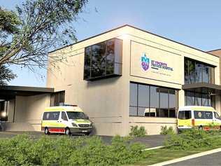 PLANS APPROVED: Concept art of the new emergency and radiology departments put forward by St Vincent's Private Hospital. Picture: Pulse Architecture