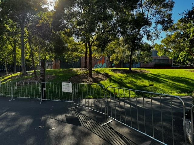 Friable asbestos was found at Harmony Park.