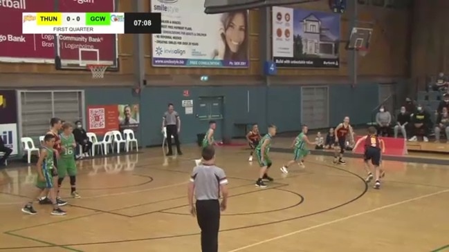 REPLAY: Qld U12's Boys State Basketball Championships – Logan Thunder vs Gold Coast Waves (Div 1 Grand Final)