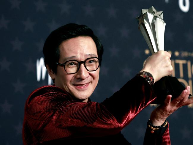 Ke Huy Quan has been nominated for Everything Everywhere All at Once, four decades after he starred in Indiana Jones and the Temple of Doom. Picture: AFP