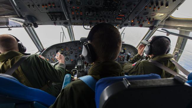 Signals of crashed EygptAir plane found by French ship. Picture: AFP/ MARINE NATIONALE/ Alexandre Groyer