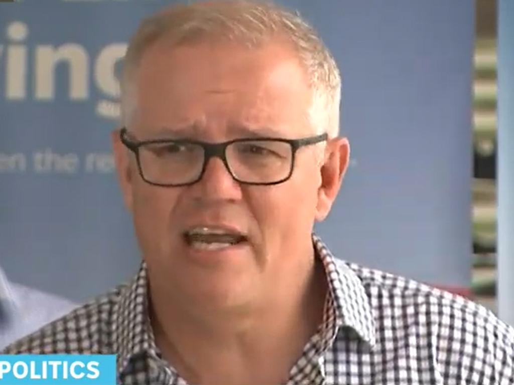 Prime Minister Scott Morrison believes Facebook is willing to negotiate on the media code. Picture: ABC News via NCA NewsWire