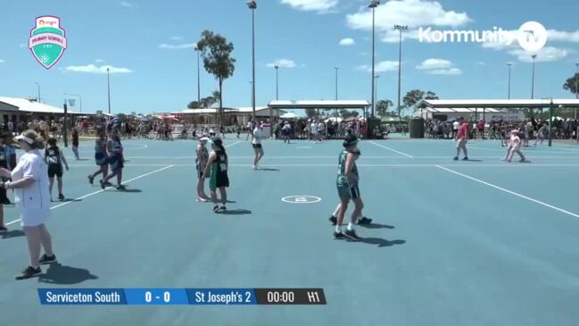 Replay: Netball Queensland Primary School Cup - Serviceton South State School v St Joseph's Catholic Primary School Bundaberg 2