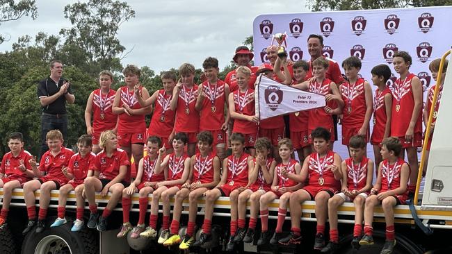 Eastern Swans took out the AFL Mackay 2024 under-12s premiership.