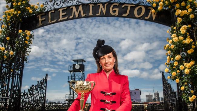 Victoria Racing Club Chairman Amanda Elliott. Picture: Jason Edwards