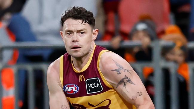 Dayne Zorko says Brisbane co-captain Lachie Neale trained ‘as well as I’ve seen all season’ this week. Picture: Dylan Burns / Getty Images