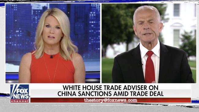 In a Fox News interview, White House adviser Peter Navarro says the US-China trade deal is over.