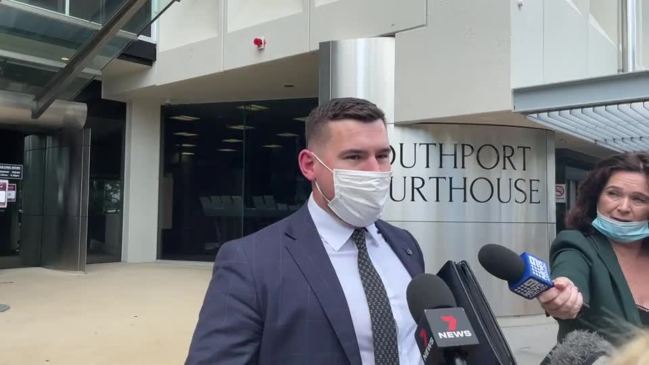 Rising NRL star Reece Walsh's lawyer speaks outside Southport Courthouse