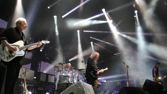 The Cure play a marathon three-hour concert at Rod Laver Arena. Picture Yuri Kouzmin