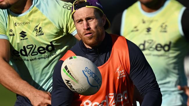 Cameron Munster is back in full training. Picture: Daniel Pockett/Getty Images