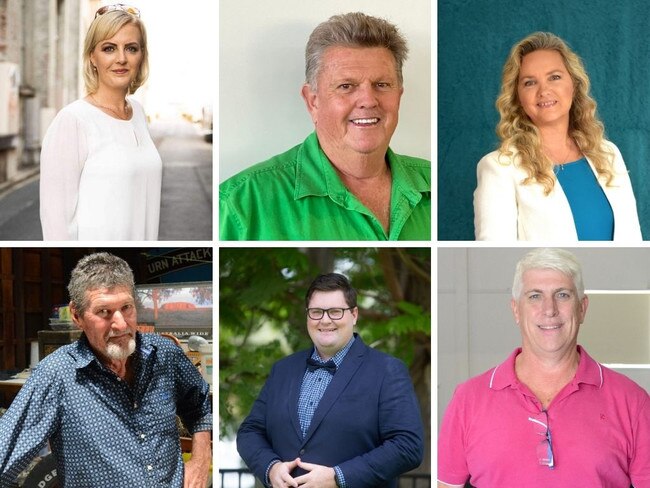 Candidates vying to be the new mayor of Rockhampton.