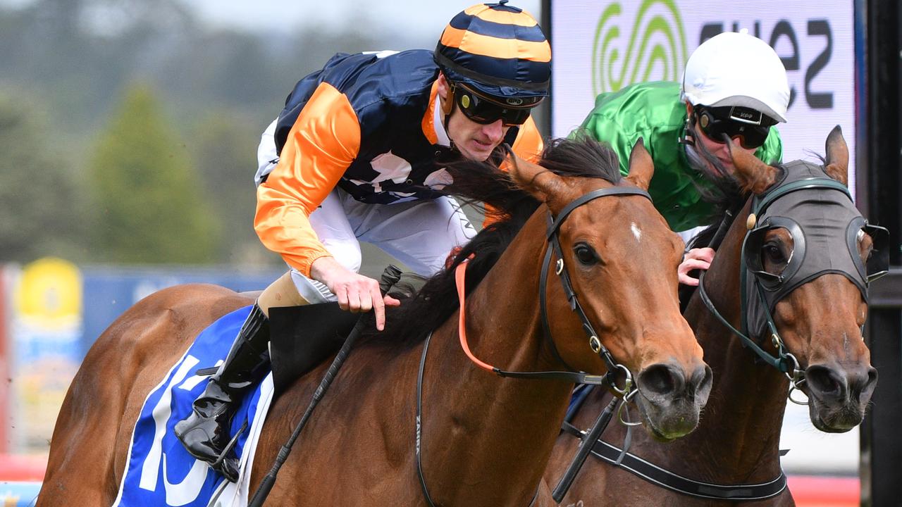 Mark Zahra ended his spring carnival with a double at Ballarat, including Kaplumpich. Picture: AAP