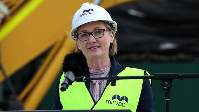 Mirvac CEO Susan Lloyd-Hurwitz: ‘The time for effective planning around a transition to a zero carbon economy and adaptation to a changing climate is now.’ Picture: Jane Dempster