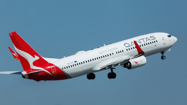 SYDNEY, AUSTRALIA - NewsWire Photos FEBRUARY 22, 2024: Generic photos of QANTAS planes at Sydney Airport today Picture: NCA NewsWire / David Swift