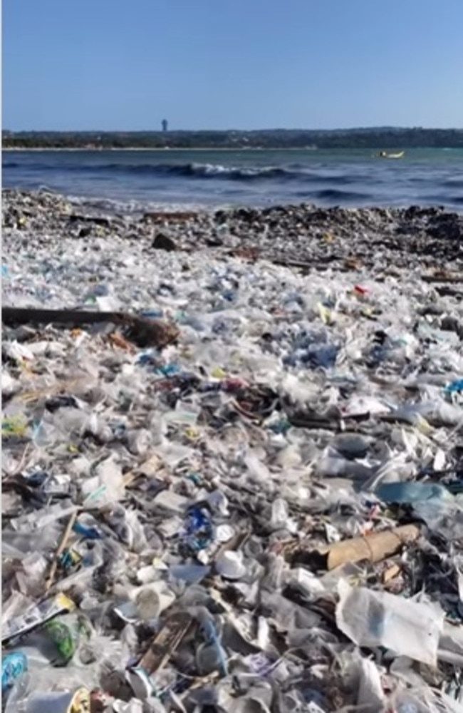 The side of Bali you may not be aware of – it’s waste issue. Picture: Instagram/nusabali_com