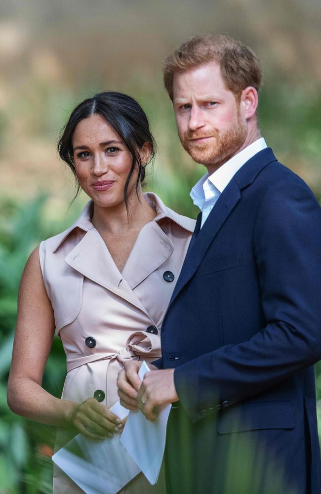 Meghan Markle and Prince Harry have spoken out about racism. Picture: AFP
