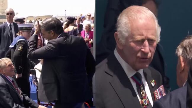 King Charles and PM Sunak pay tribute to D-Day veterans