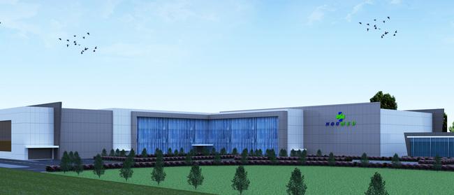 A design picture for a new $85million Noumed manufacturing facility that is going to be built at Salisbury South.