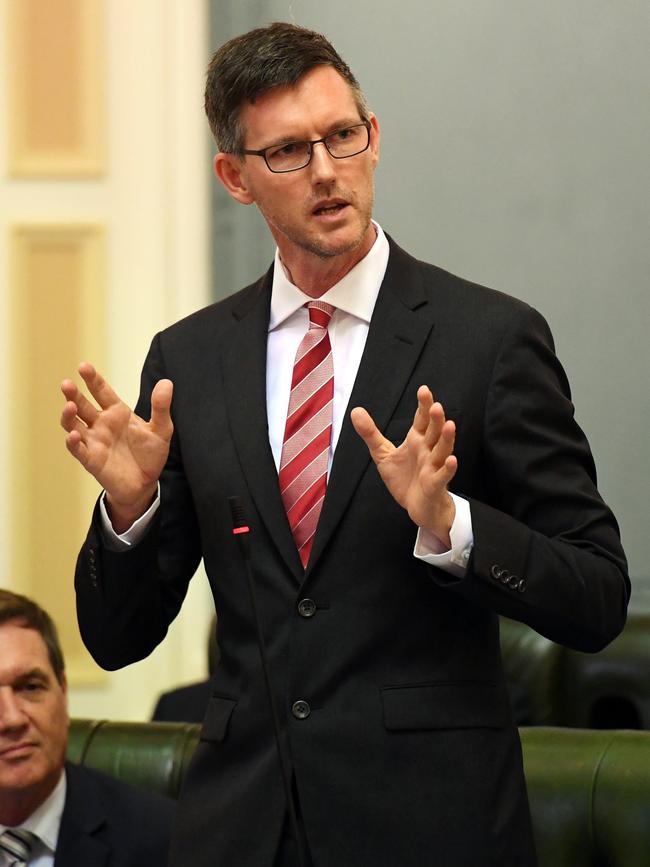 Queensland Transport Minister Mark Bailey. Picture: AAP