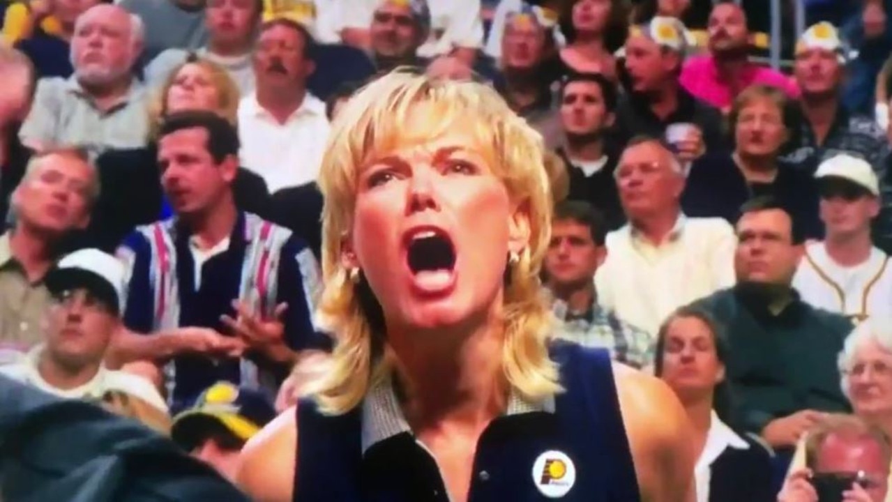 Indiana Pacers fan Kathy Harrison became a viral meme.