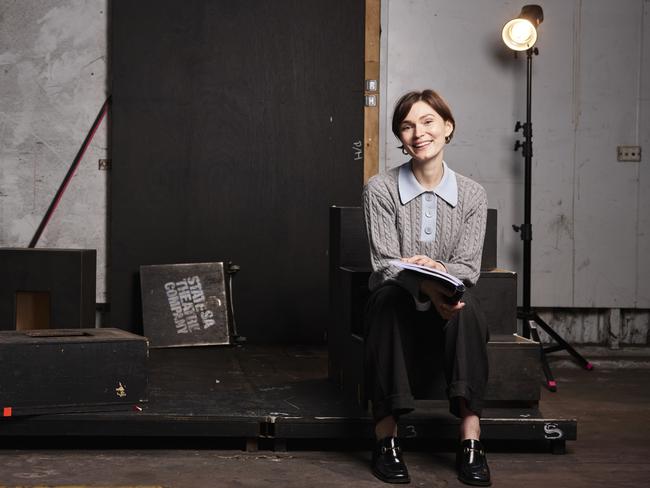 Tilda Cobham-Hervey backstage for State Theatre Company’s adaptation of author Pip Williams’ best-selling novel, The Dictionary of Lost Words. Picture: Claudio Raschella