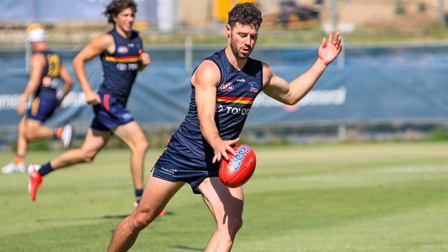 Former Adelaide Football Club player Luke Brown was the biggest name to join division one this pre-season. Picture: James Hetherington / AFC Media