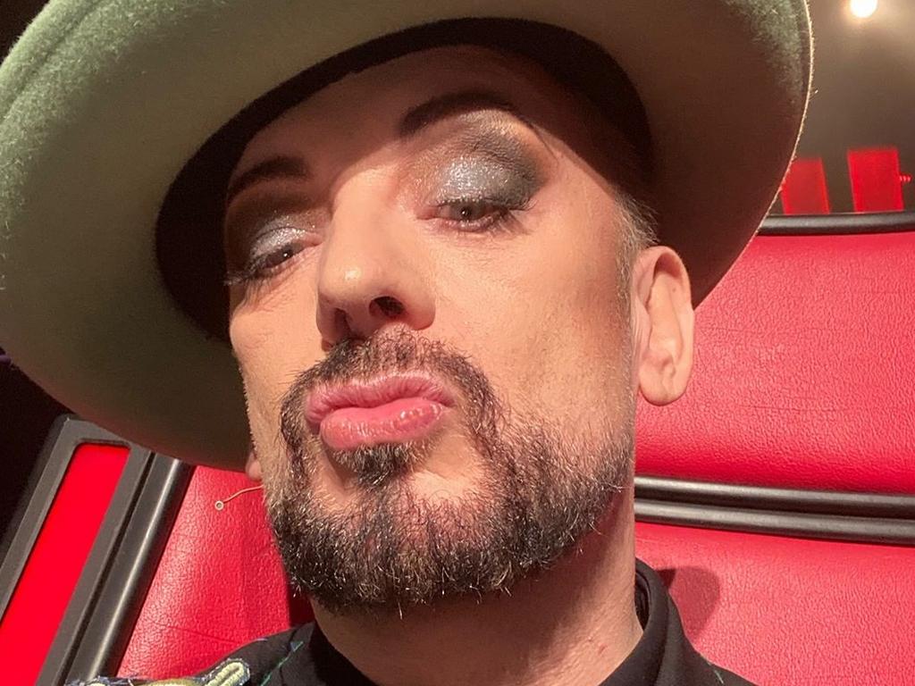 Boy George on The Voice.