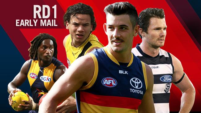 Round 1 AFL Early Mail.