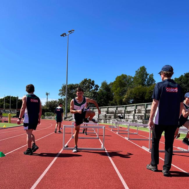 The running track at Gold Coast Performance Centre. Picture: Supplied.