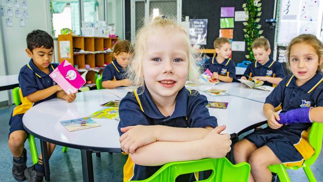 Prep student Lauren Holmes from St Peter's Church, Caboolture, Tuesday, June 9, 2020 - Picture: Richard Walker