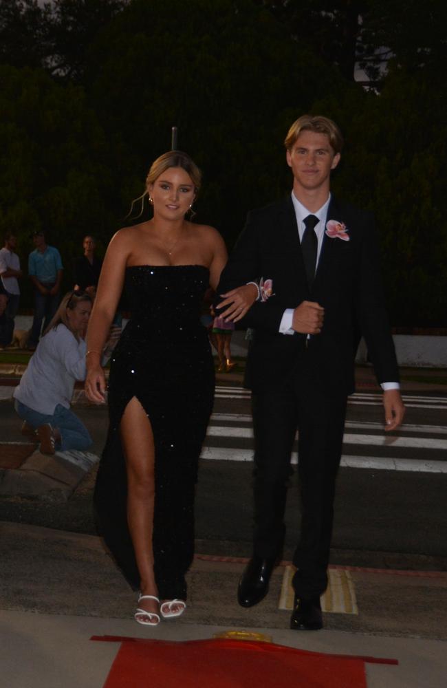 Elizabeth Koch and Jett White at Assumption College's year 12 formal on April 22, 2025. Photo: Jessica Klein