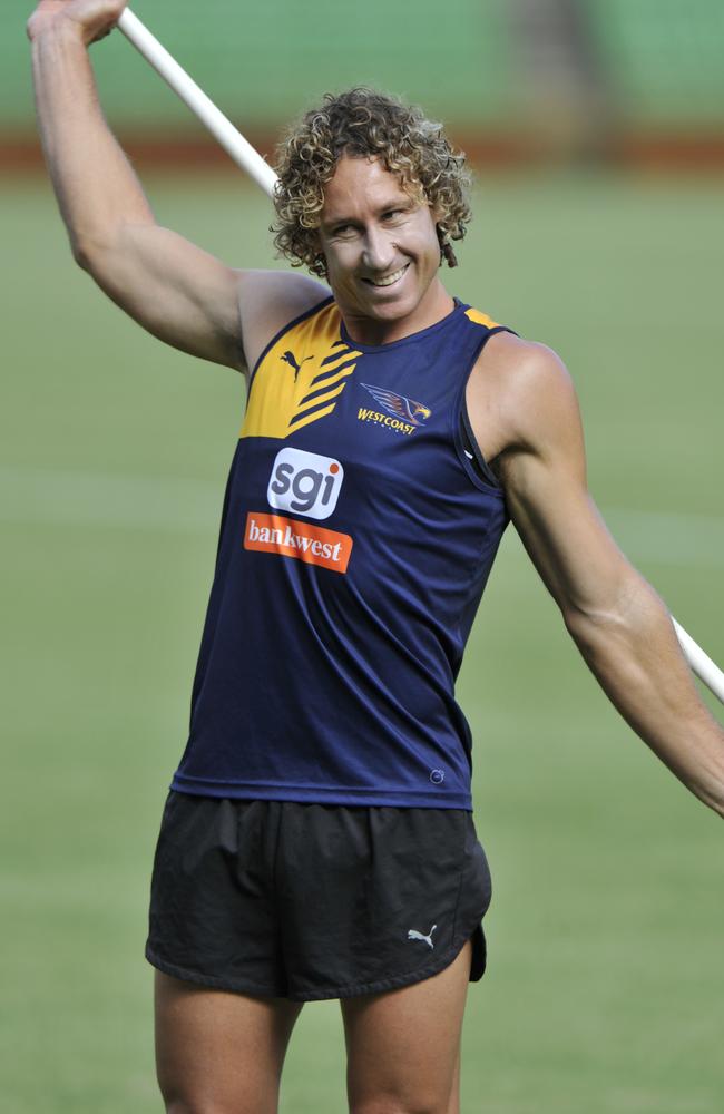 Matt Priddis made ligth work of the Bombers. Picture: Justin Benson-Cooper