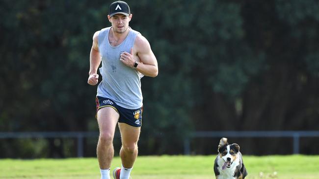 Lachie Neale is right at home at the Lions. Picture: AAP Images