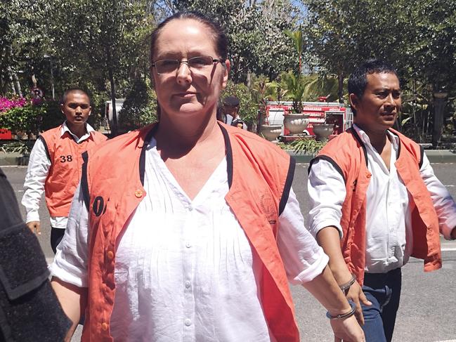 Sydney woman Susan O’Brien arrives at Negara District Court. Picture: Supplied