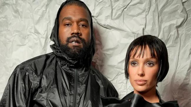 Kanye West and Bianca Censori. Picture: Getty