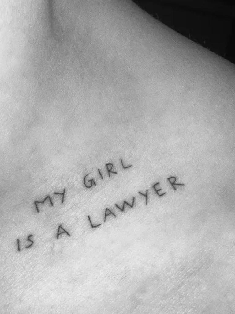 My new tattoo i already had the law one uwu