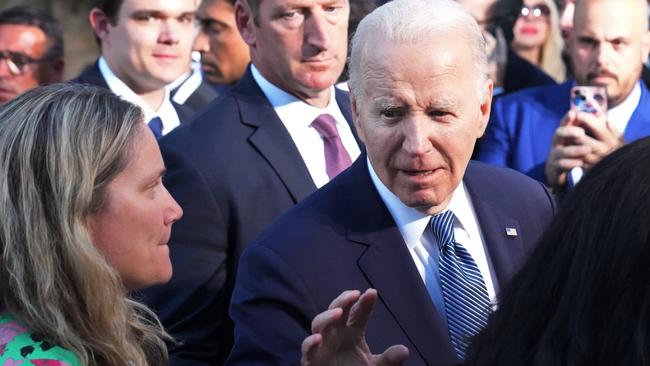 73 per cent of Democrats believe Biden is too old to finish a second term as U.S. President. Picture: Christopher Furlong/Getty Images