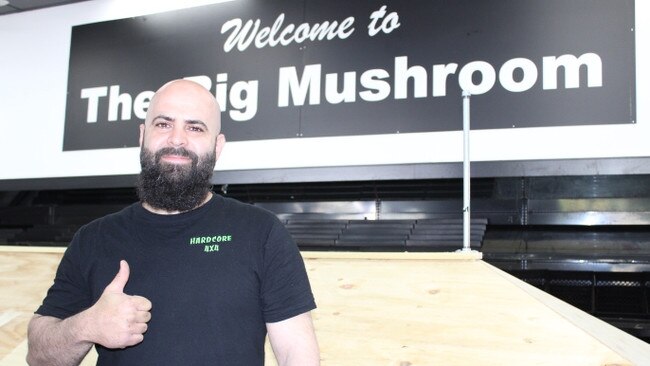 Co-owner Walid Hijazi at the soon to reopen The Big Mushroom in Cleveland. Picture: Marcel Baum