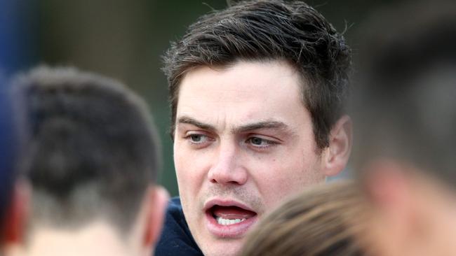 Nathan Grima will take charge of his first game as Sturt coach in the clash against Adelaide at Unley Oval on Saturday. Picture: Mark Wilson