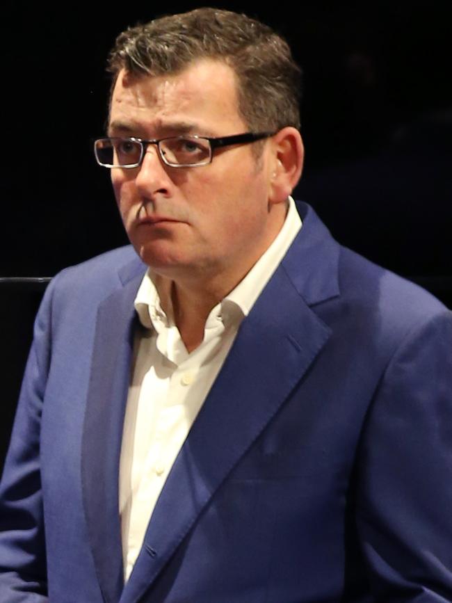Daniel Andrews can show as much solidarity as he likes with the Black Lives Matter movement. Picture: David Crosling