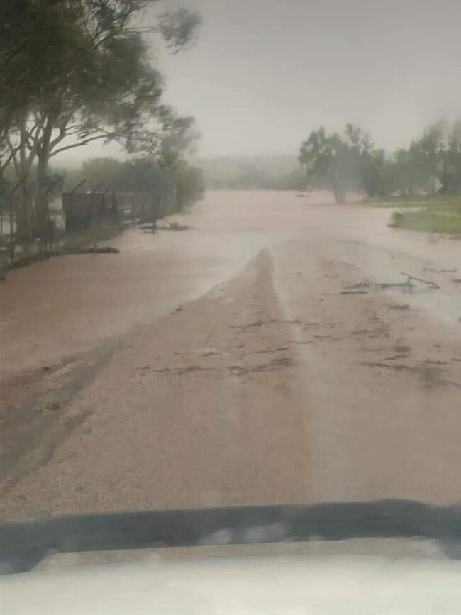 Floods devestated Daguragu and other communities in February and March. Picture: Richundia Newry Wardle