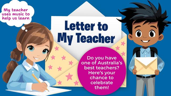 Australia's Best Teachers (ABT) 2024: Letter to My Teacher  artwork for CTA story. 1280 x 720 (16:9).