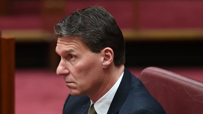 Senator Cory Bernardi has been one of the most vocal ‘no’ campaigners. (Pic: AAP/Lukas Coch.)