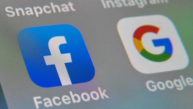 Police will get ‘rapid access’ to messages sent by criminals via Google and Facebook, ynder a new agreement between Australian and the US. Picture: AFP