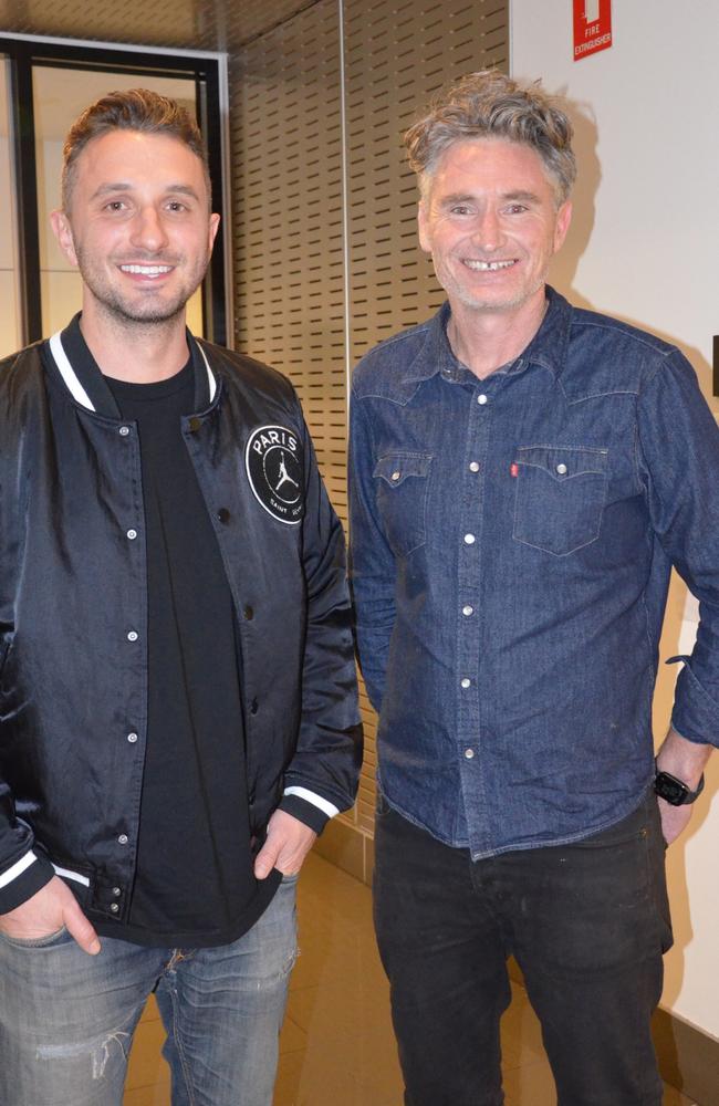 Tommy Little and Dave Hughes at The Fox's Comedy Fest. Picture: Supplied