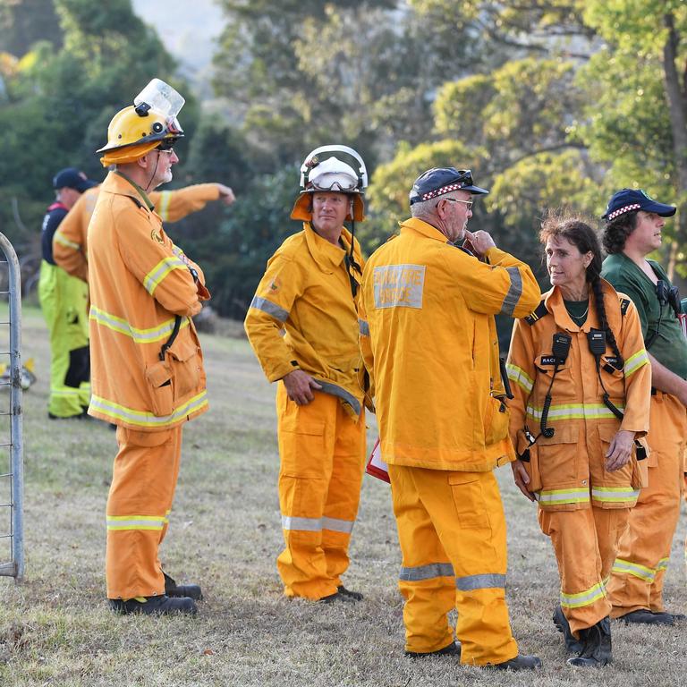 Obi Valley bushfire, Witta. Picture: Patrick Woods.